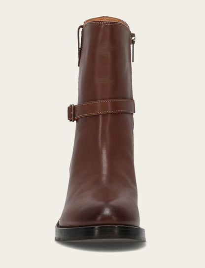 Frye Latest | Women's Walnut Rylee Belted Inside Zip Boot