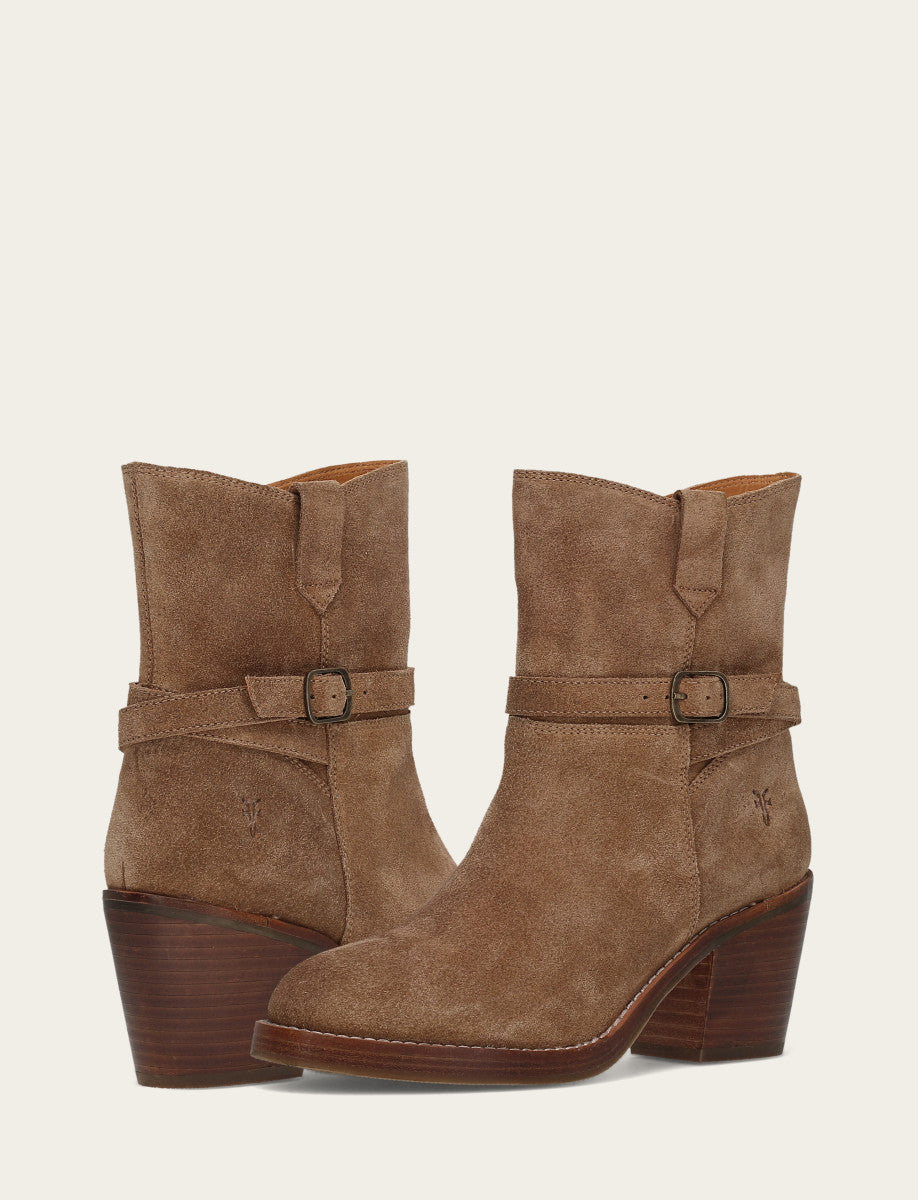 Frye Exclusive | Women's Mushroom Rylee Belted Inside Zip Boot