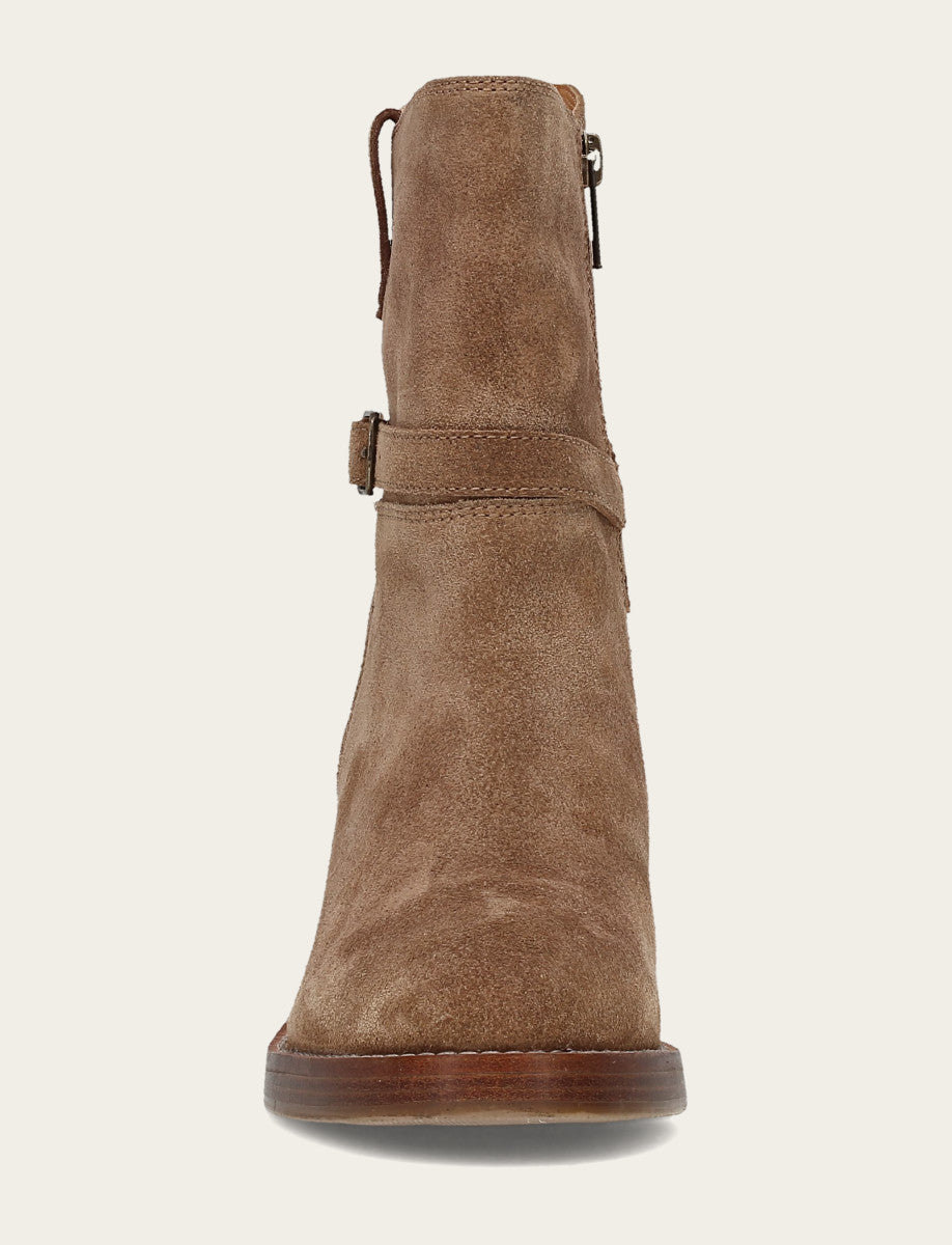 Frye Exclusive | Women's Mushroom Rylee Belted Inside Zip Boot