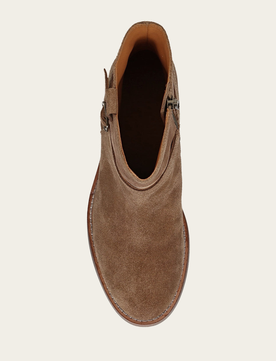 Frye Exclusive | Women's Mushroom Rylee Belted Inside Zip Boot