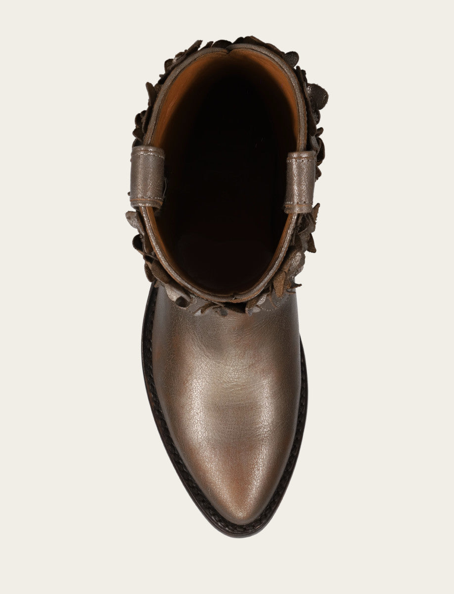 Frye Popular | Women's Metallic Stone Billy Flower Boot