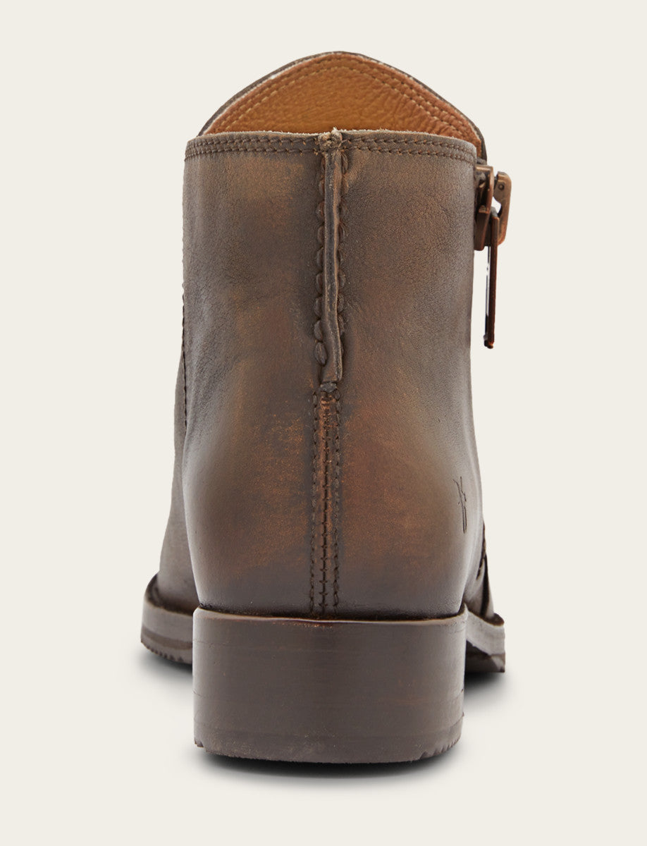 Frye Popular | Women's Dark Brown Madison Moto Shooties