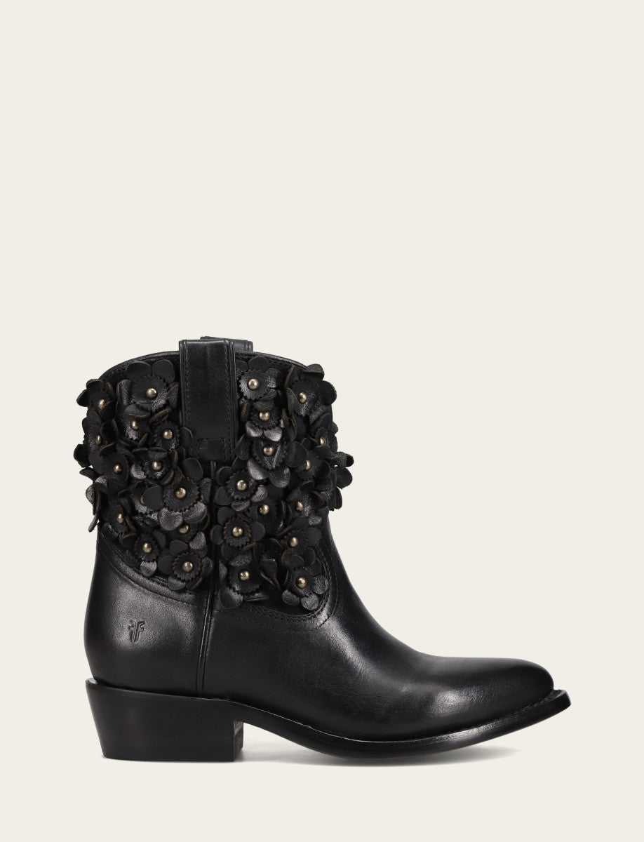 Frye Top Pick | Women's Black Billy Flower Boot