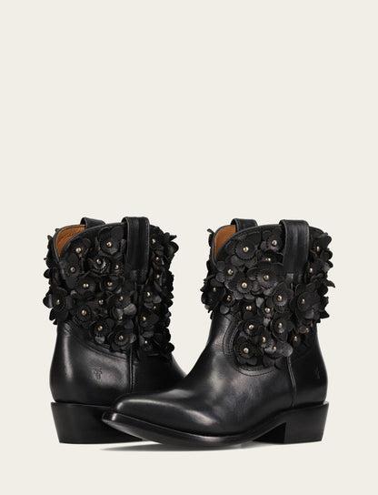 Frye Top Pick | Women's Black Billy Flower Boot
