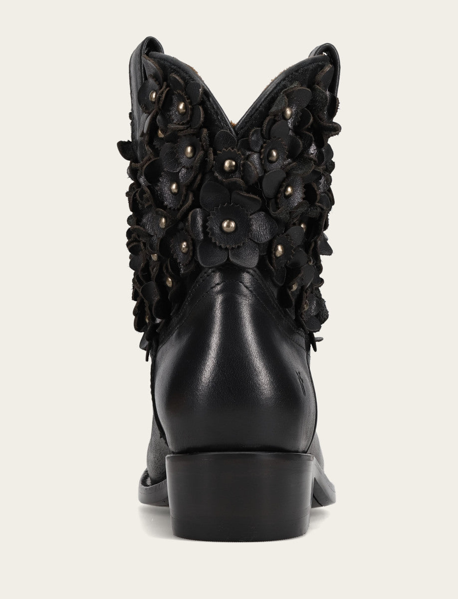 Frye Top Pick | Women's Black Billy Flower Boot
