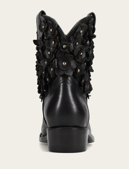 Frye Top Pick | Women's Black Billy Flower Boot