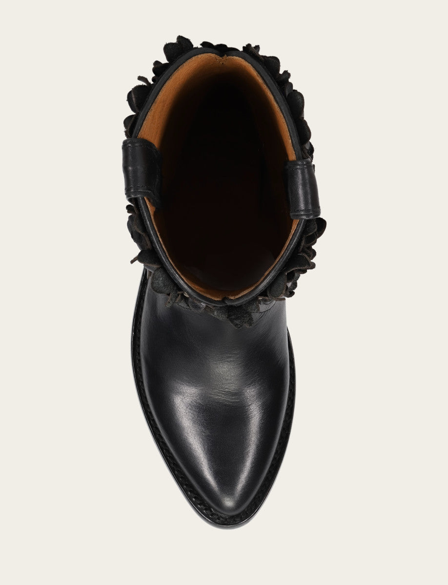 Frye Top Pick | Women's Black Billy Flower Boot