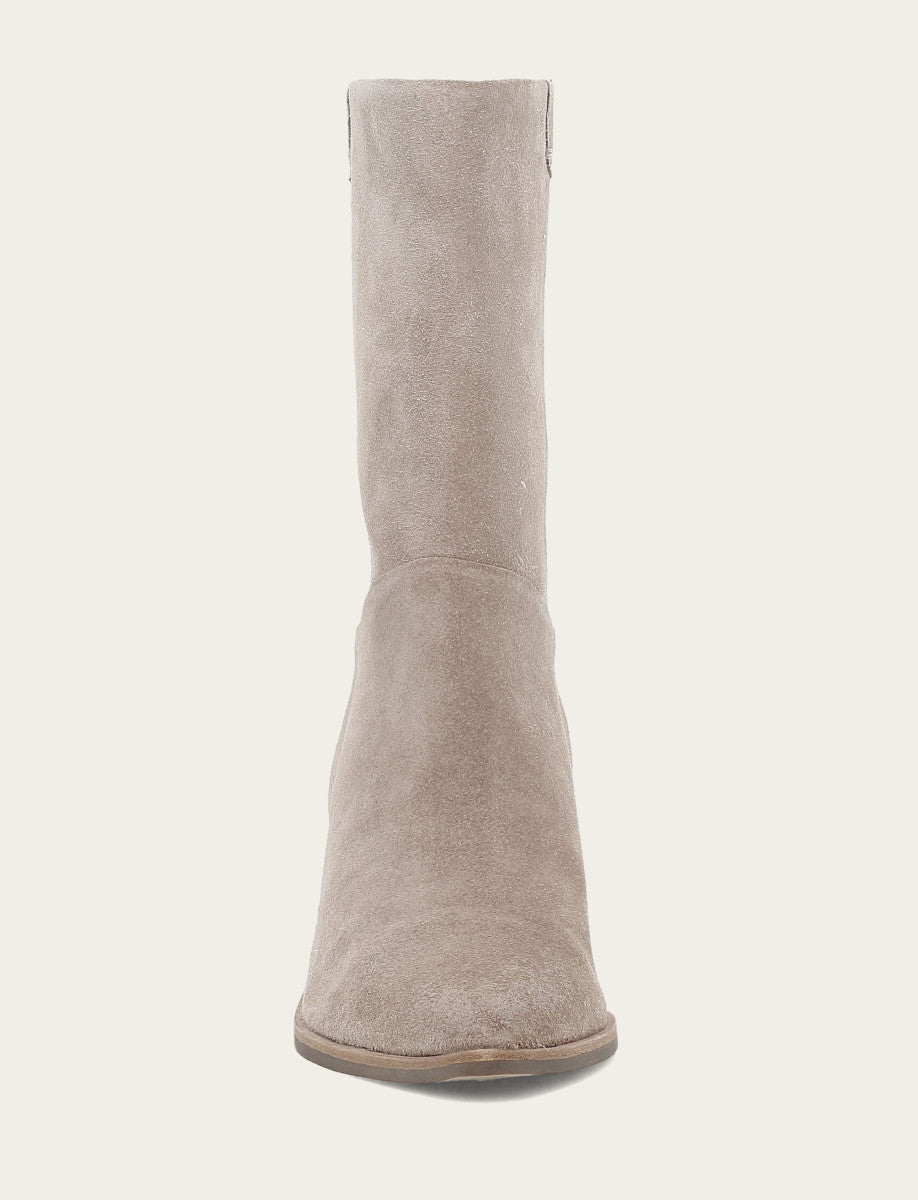 Frye Exclusive | Women's Taupe Sadie Softy Mid Booties