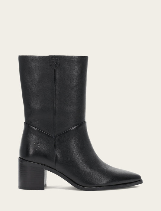 Frye Popular | Women's Black Sadie Softy Mid Booties