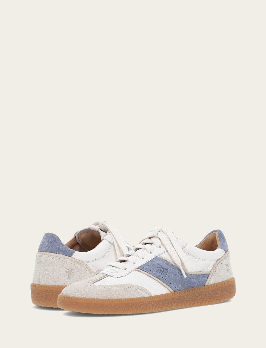 Frye Popular | Women's Ivory Azul Milly Low Lace Sneakers