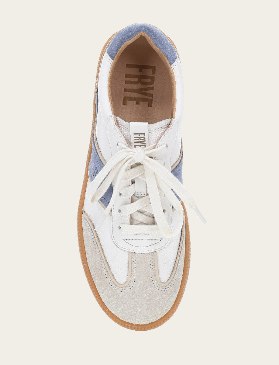 Frye Popular | Women's Ivory Azul Milly Low Lace Sneakers