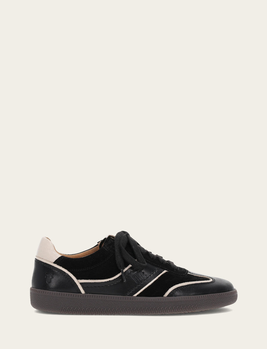 Frye Hot Sale | Women's Black Milly Low Lace Sneakers