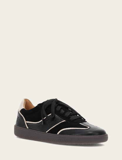 Frye Hot Sale | Women's Black Milly Low Lace Sneakers