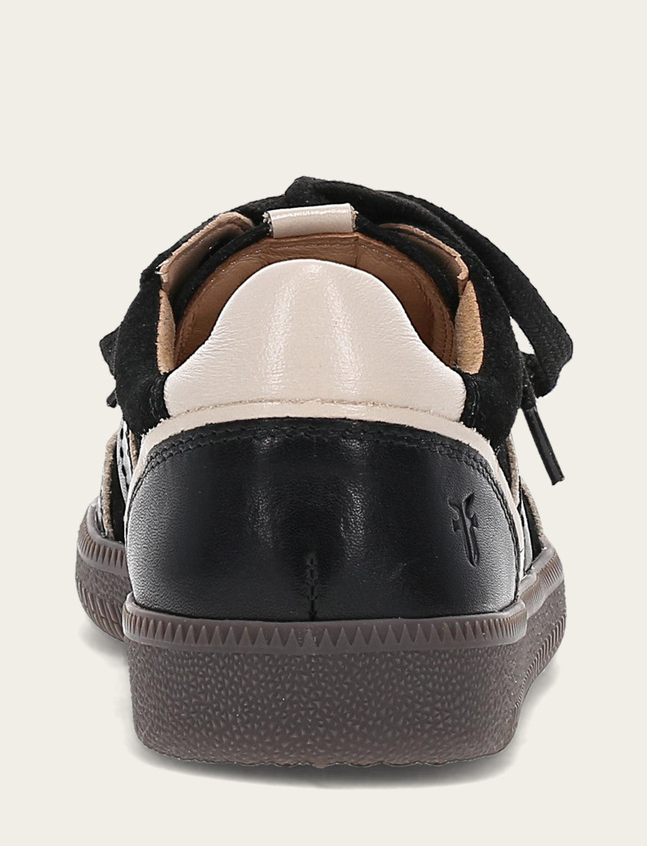 Frye Hot Sale | Women's Black Milly Low Lace Sneakers