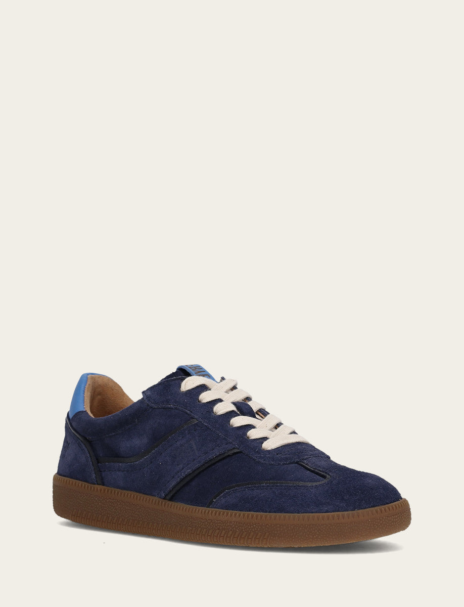 Frye New | Women's Ink/cobalt Milly Low Lace Sneaker