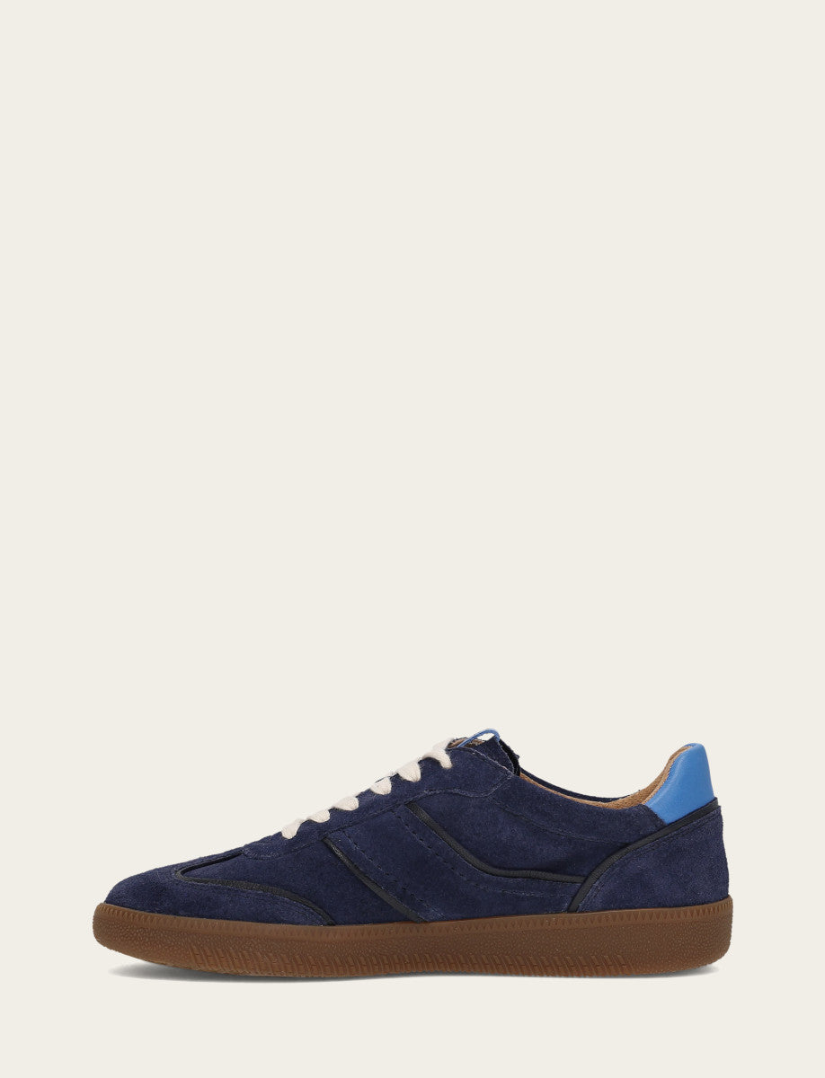 Frye New | Women's Ink/cobalt Milly Low Lace Sneaker
