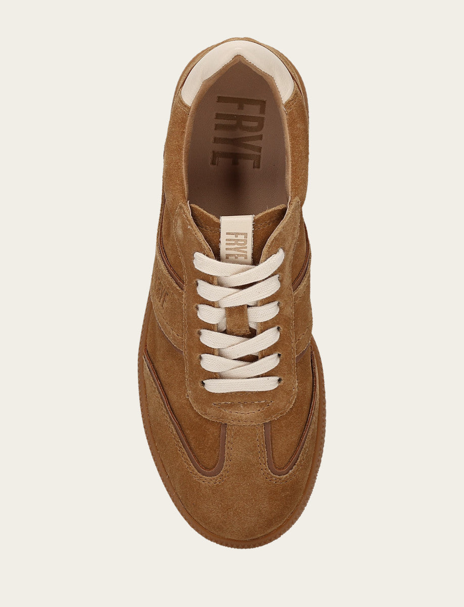 Frye Quality | Women's Toffee Milly Low Lace Sneaker