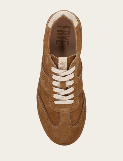 Frye Quality | Women's Toffee Milly Low Lace Sneaker