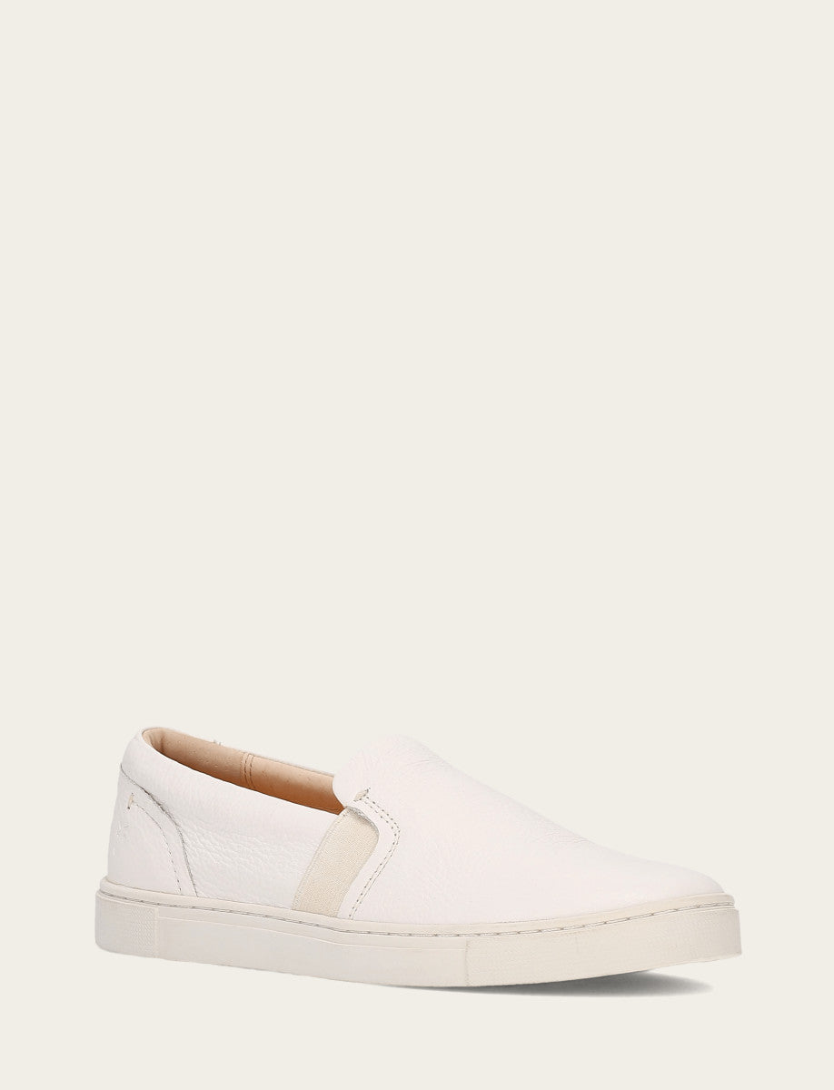 Frye Best Price | Women's White Ivy Slip On Sneakers