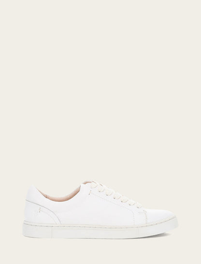Frye Smart Buy | Women's White Ivy Low Lace Sneakers