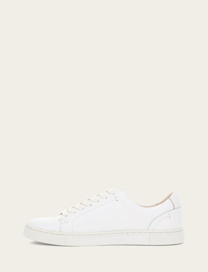 Frye Smart Buy | Women's White Ivy Low Lace Sneakers