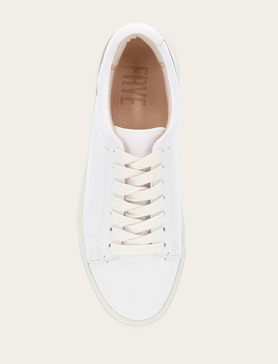 Frye Smart Buy | Women's White Ivy Low Lace Sneakers