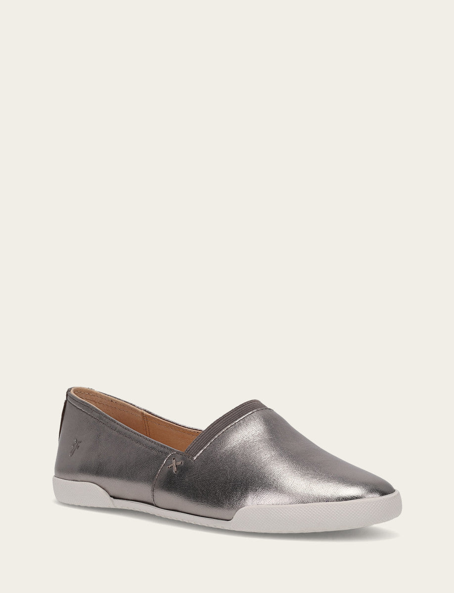 Frye Best Price | Women's Dark Pewter Melanie Slip On Sneakers