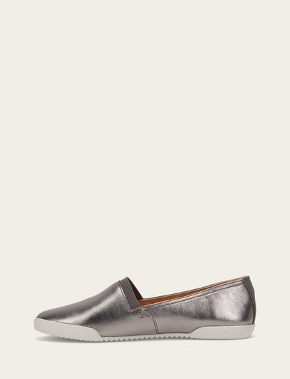 Frye Best Price | Women's Dark Pewter Melanie Slip On Sneakers