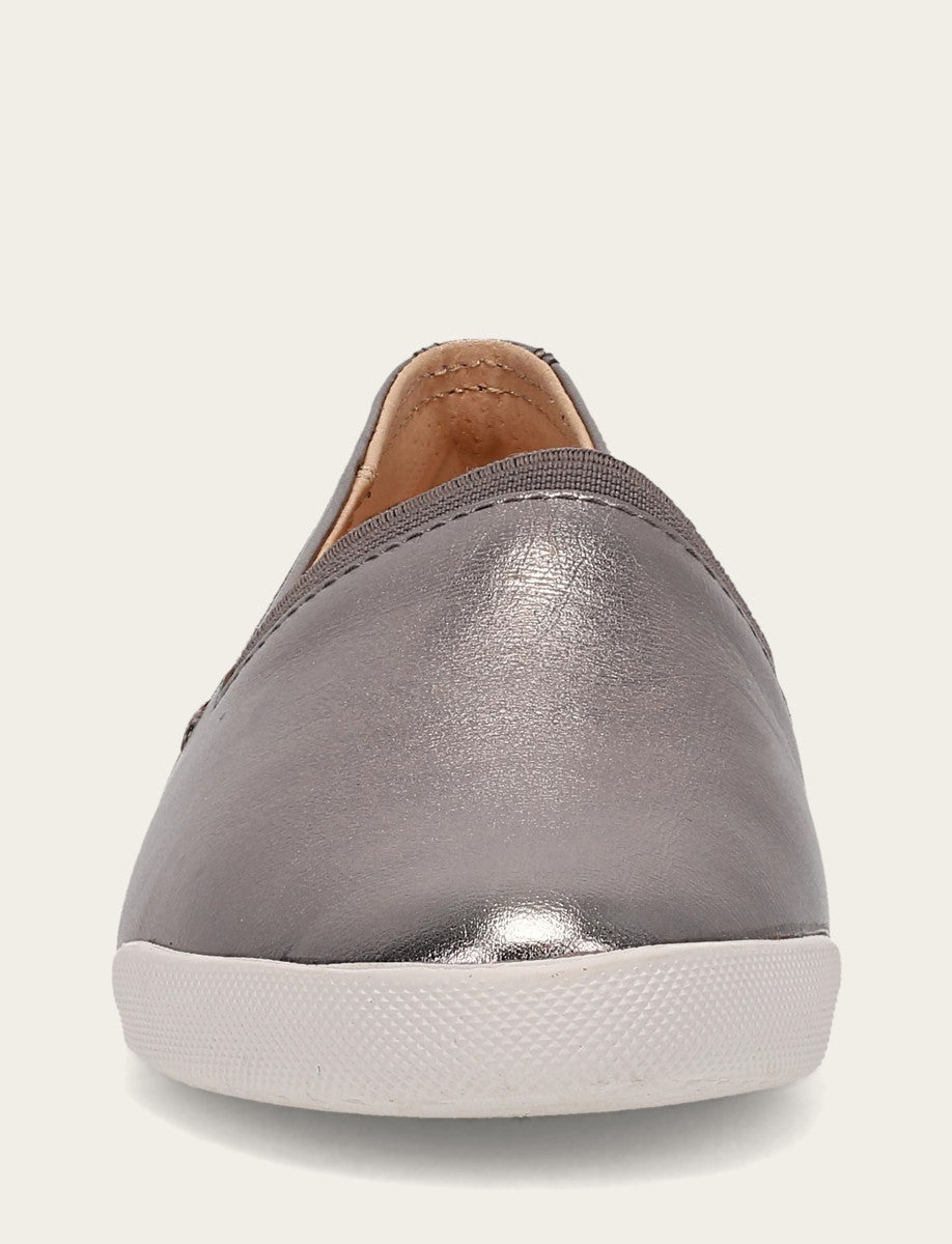 Frye Best Price | Women's Dark Pewter Melanie Slip On Sneakers
