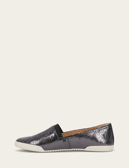 Frye Sale | Women's Pewter Mirror Melanie Slip On Sneakers