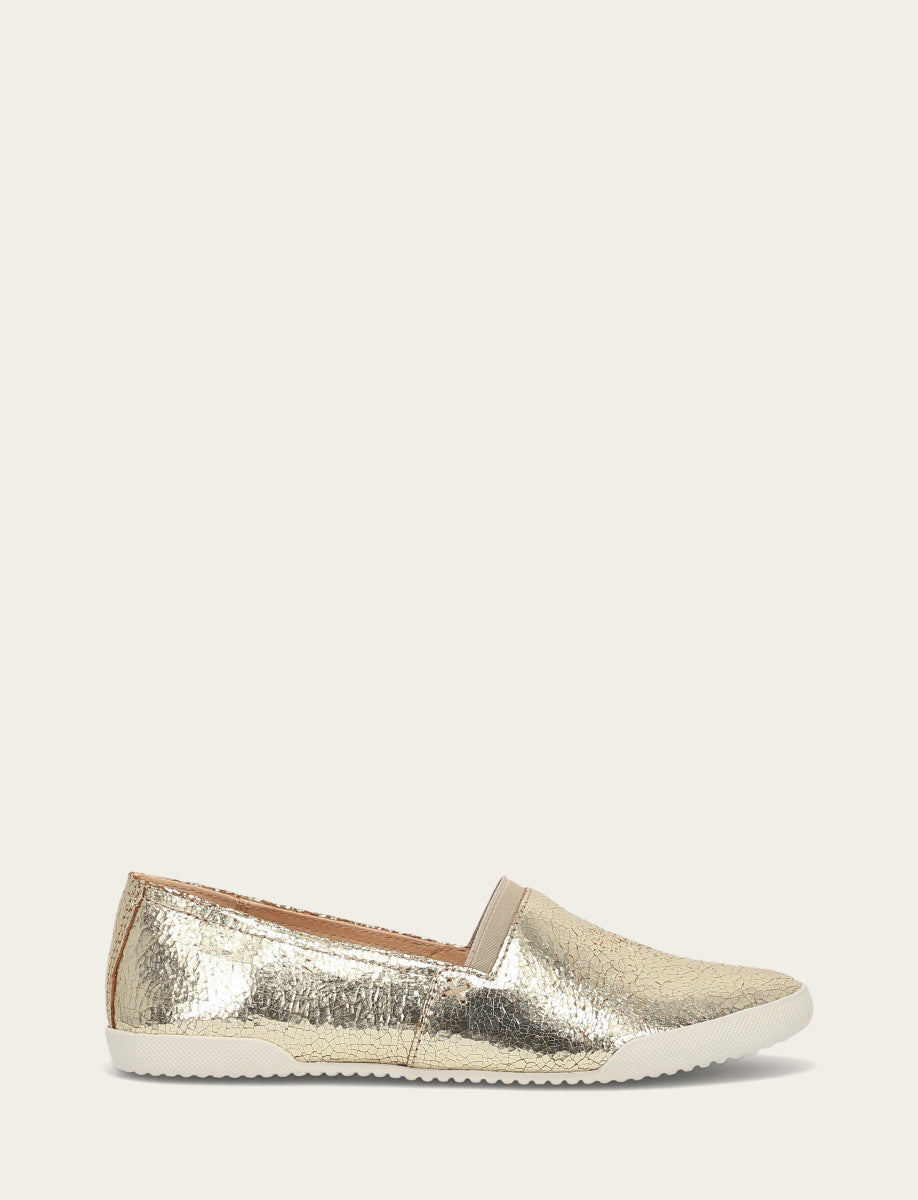 Frye Popular | Women's Gold Mirror Melanie Slip On Sneakers