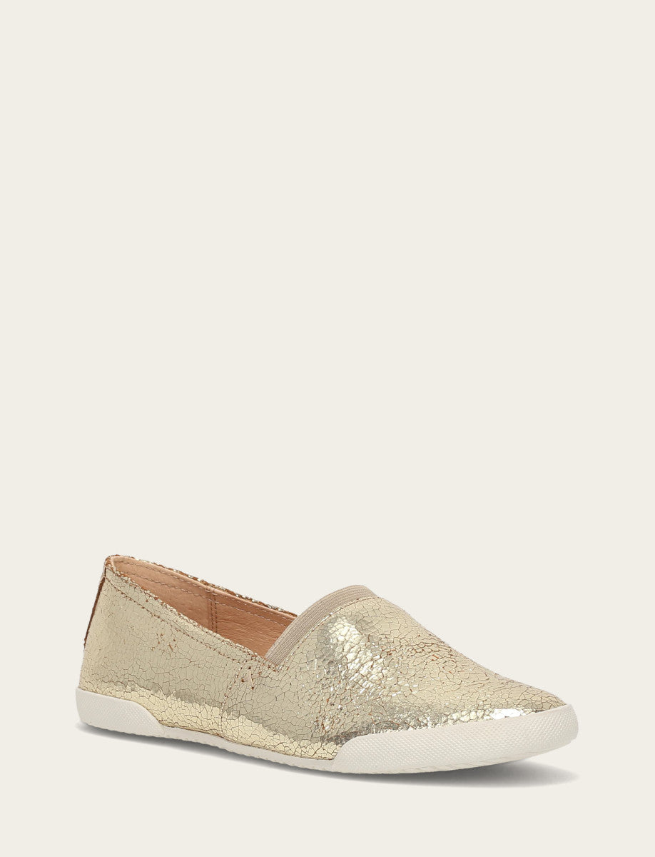 Frye Popular | Women's Gold Mirror Melanie Slip On Sneakers