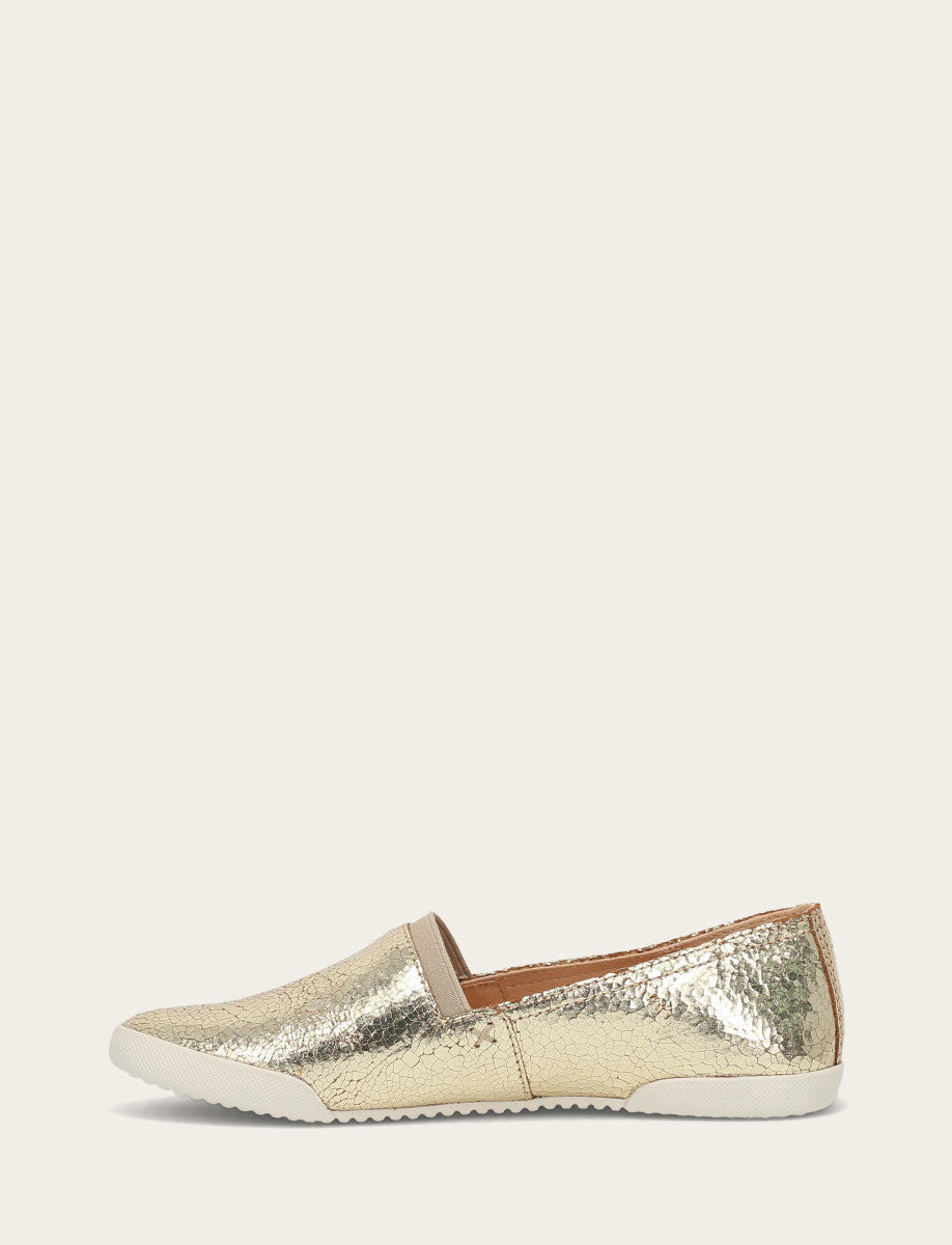 Frye Popular | Women's Gold Mirror Melanie Slip On Sneakers