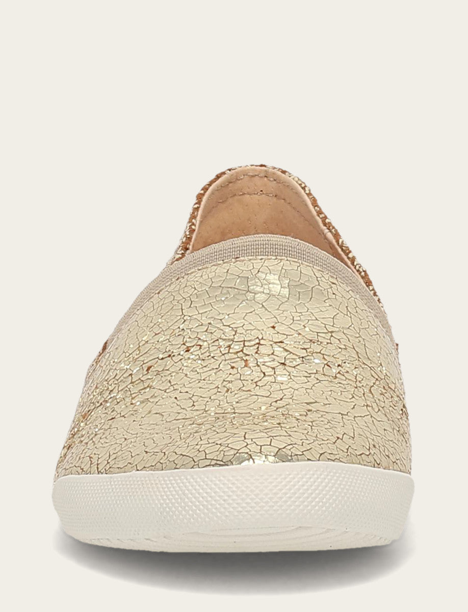 Frye Popular | Women's Gold Mirror Melanie Slip On Sneakers