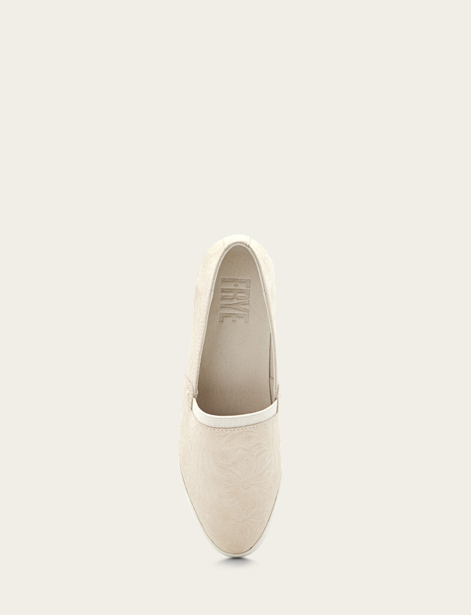 Frye Latest | Women's Ivory Melanie Slip On Sneakers