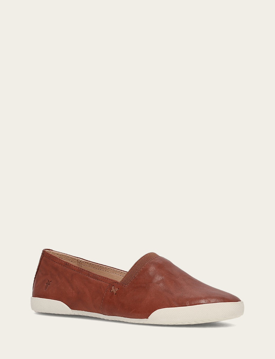 Frye Discount | Women's Cognac Melanie Slip On Sneakers