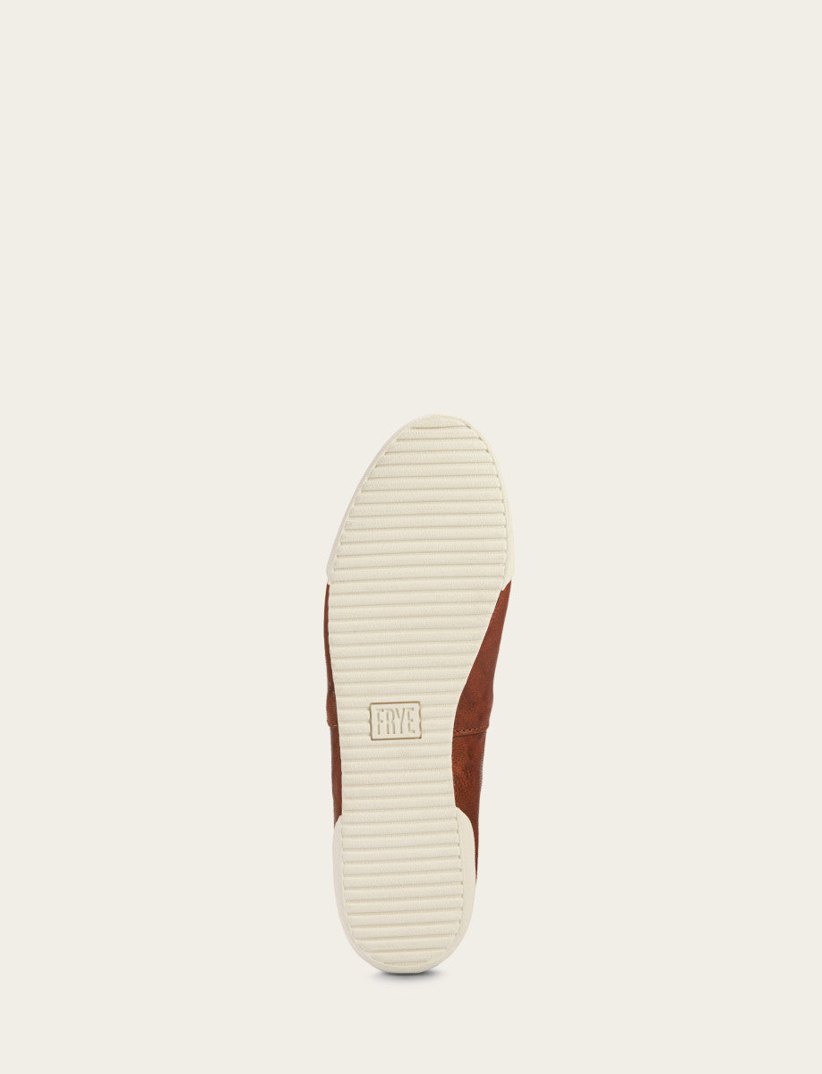 Frye Discount | Women's Cognac Melanie Slip On Sneakers