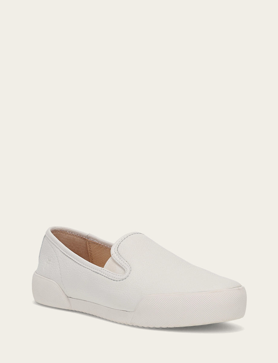 Frye Quality | Women's White Mia Slip On Sneakers