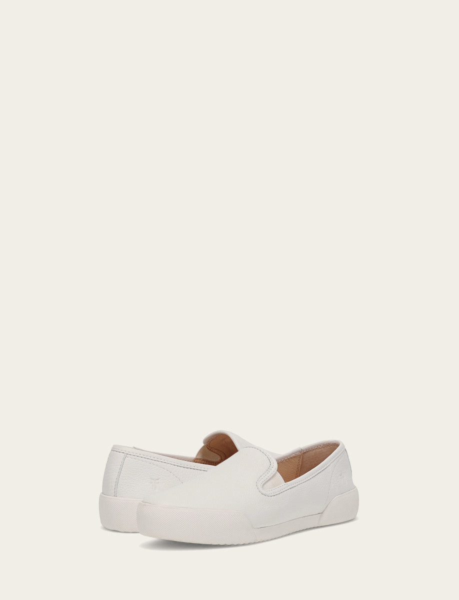 Frye Quality | Women's White Mia Slip On Sneakers