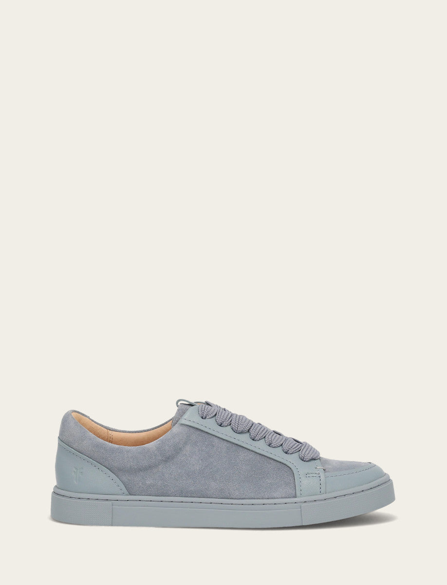 Frye Deals | Women's Steel Blue Ivy Court Low Lace Sneakers