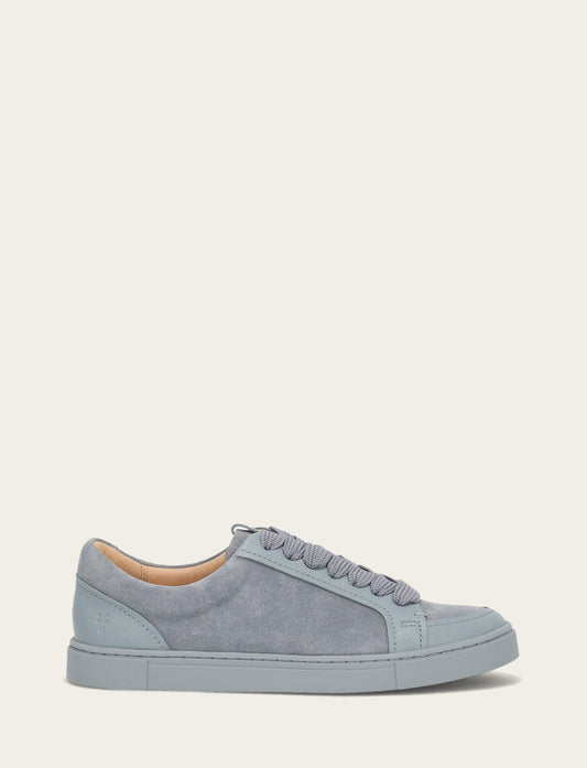 Frye Deals | Women's Steel Blue Ivy Court Low Lace Sneakers