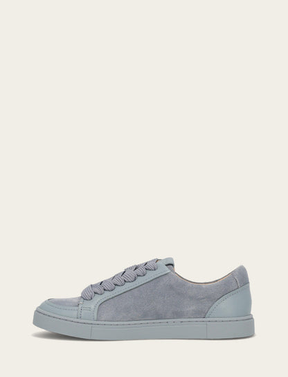 Frye Deals | Women's Steel Blue Ivy Court Low Lace Sneakers