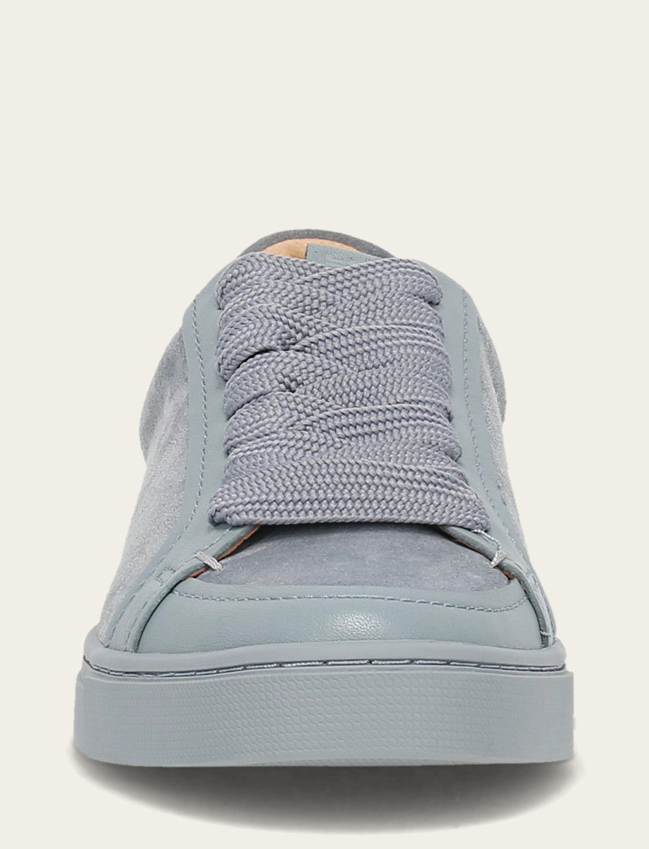 Frye Deals | Women's Steel Blue Ivy Court Low Lace Sneakers