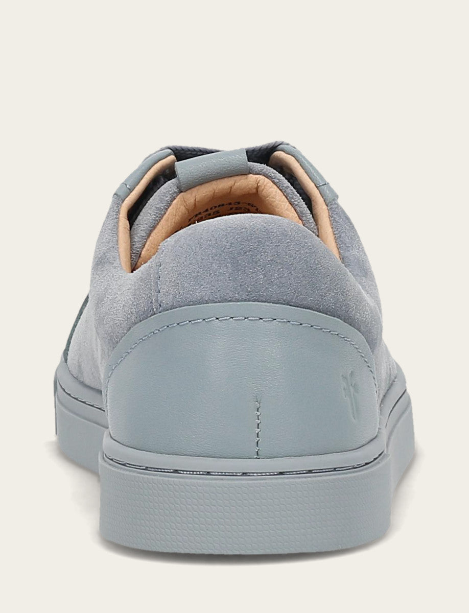 Frye Deals | Women's Steel Blue Ivy Court Low Lace Sneakers