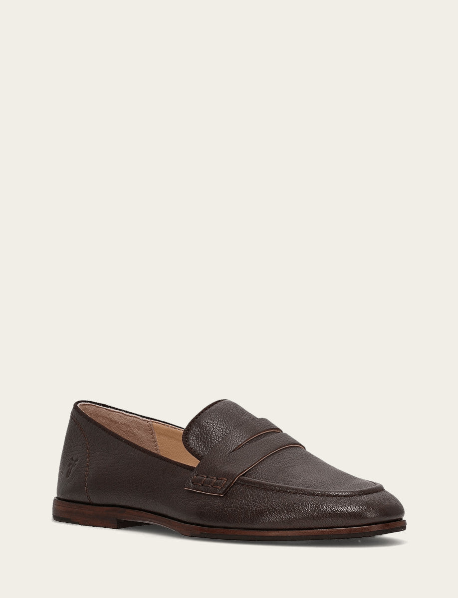Frye Sale | Women's Dark Brown Faith Loafer