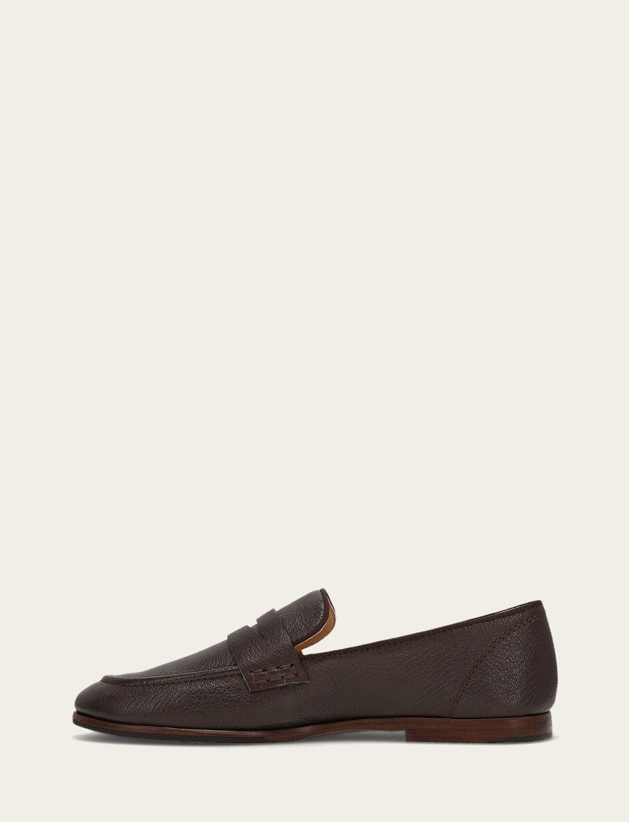 Frye Sale | Women's Dark Brown Faith Loafer