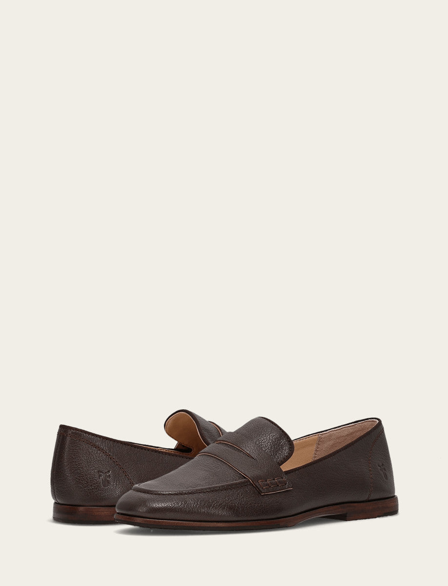 Frye Sale | Women's Dark Brown Faith Loafer