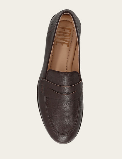 Frye Sale | Women's Dark Brown Faith Loafer