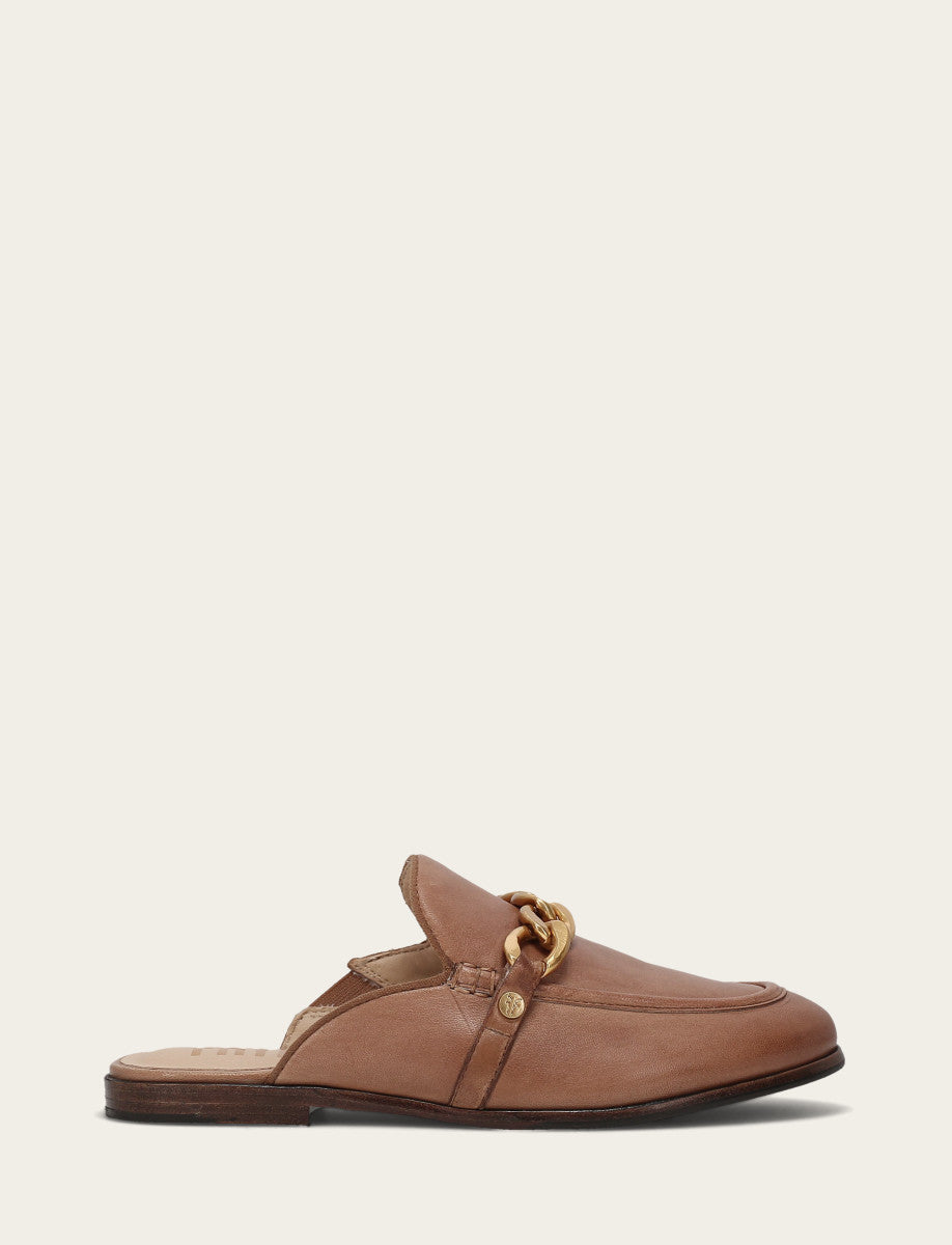 Frye Featured | Faith Chain Mule