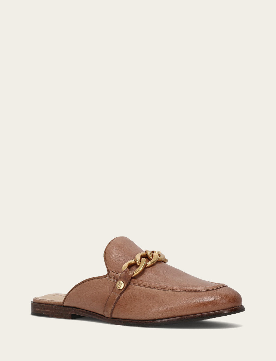 Frye Featured | Faith Chain Mule